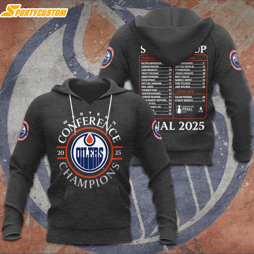 NHL Edmonton Oilers Special 3D Hoodie Shirt