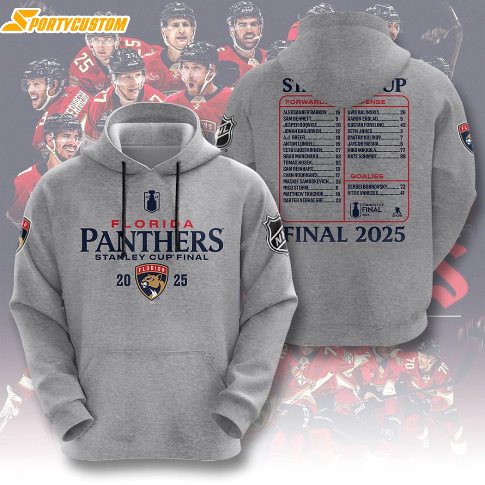 NHL Florida Panthers 3D Hoodie Shirt