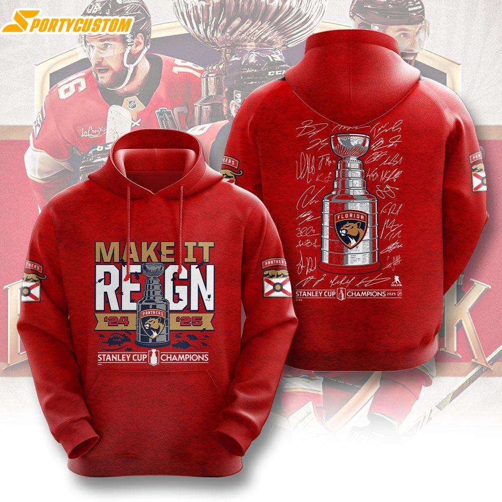 NHL Florida Panthers Eastern Conference Champions Champion 3D Hoodie Shirt
