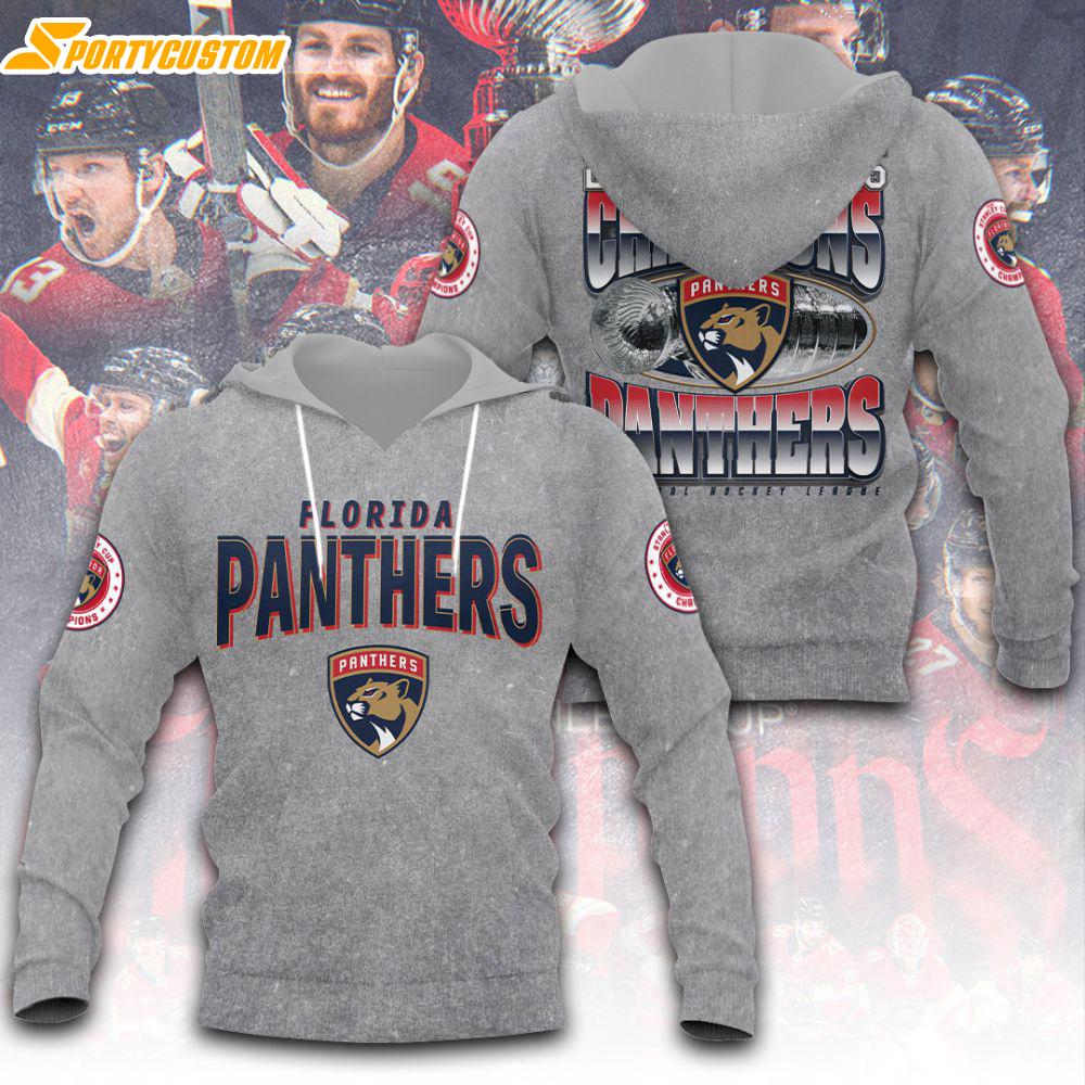 NHL Florida Panthers Eastern Conference Champions Hockey 3D Hoodie Shirt