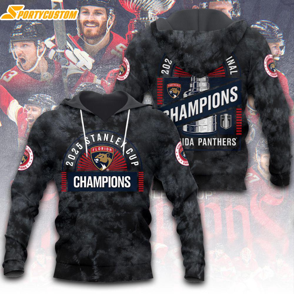 NHL Florida Panthers Eastern Conference Champions Moment 3D Hoodie Shirt