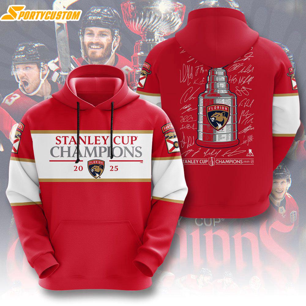NHL Florida Panthers Eastern Conference Champions Playoffs 3D Hoodie Shirt