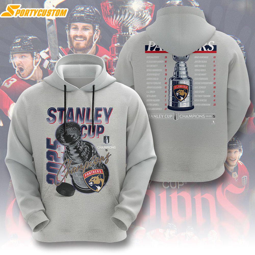NHL Florida Panthers Eastern Conference Champions Power 3D Hoodie Shirt