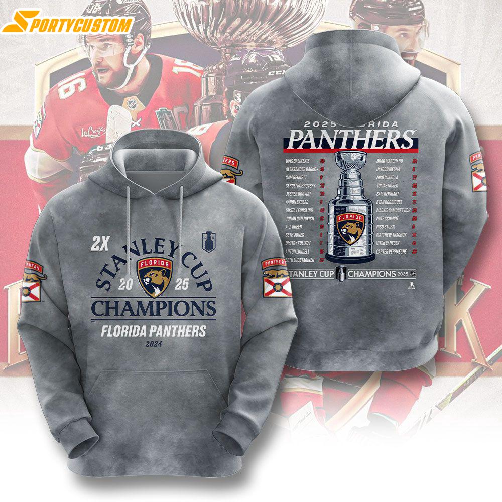 NHL Florida Panthers Eastern Conference Champions Record 3D Hoodie Shirt