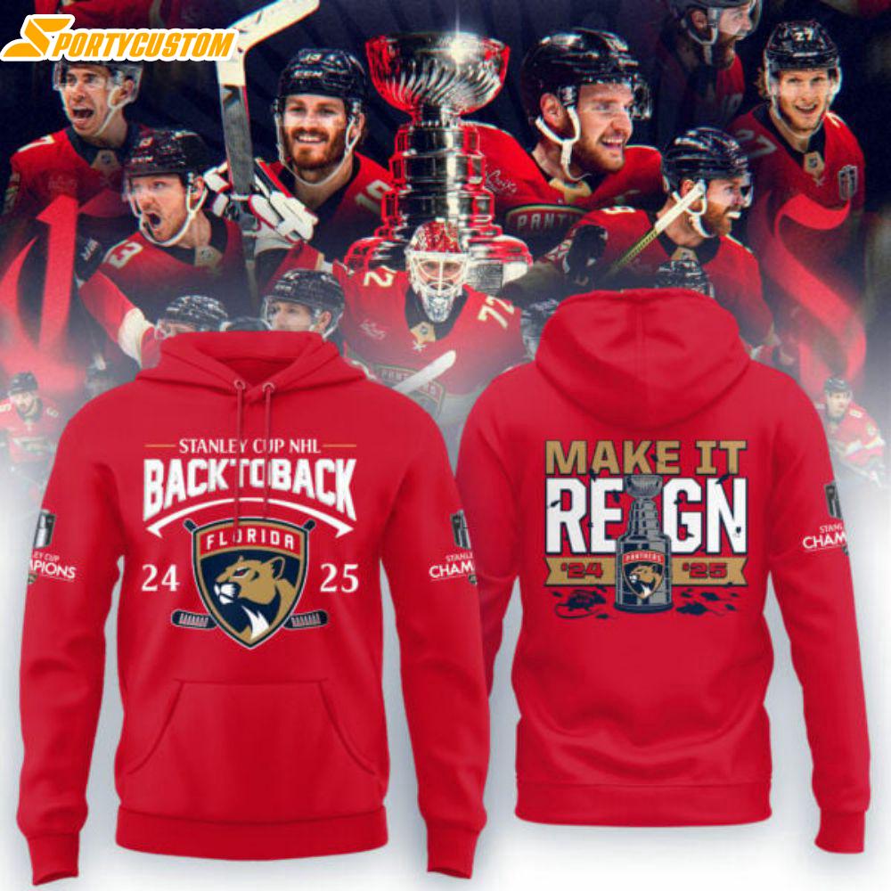 NHL Florida Panthers Eastern Conference Champions Run 3D Hoodie Shirt