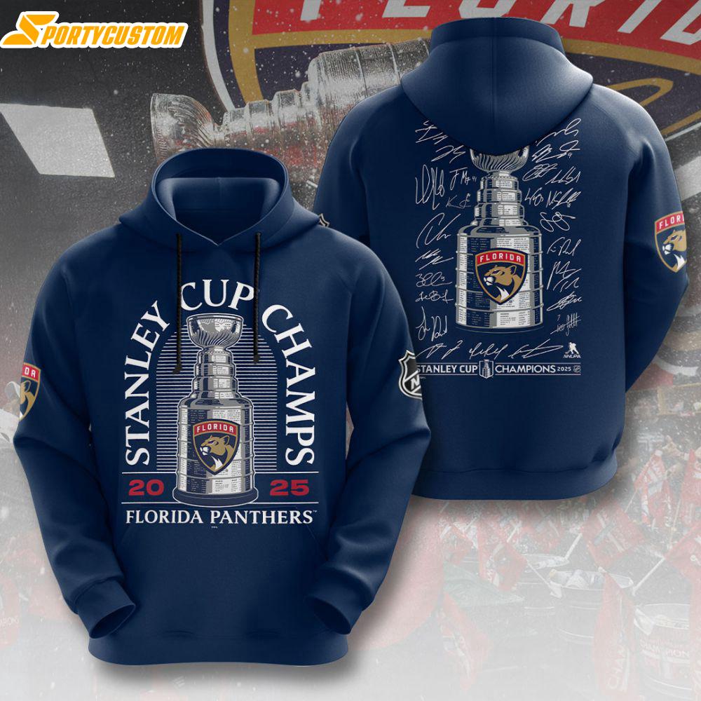 NHL Florida Panthers Eastern Conference Champions Season 3D Hoodie Shirt
