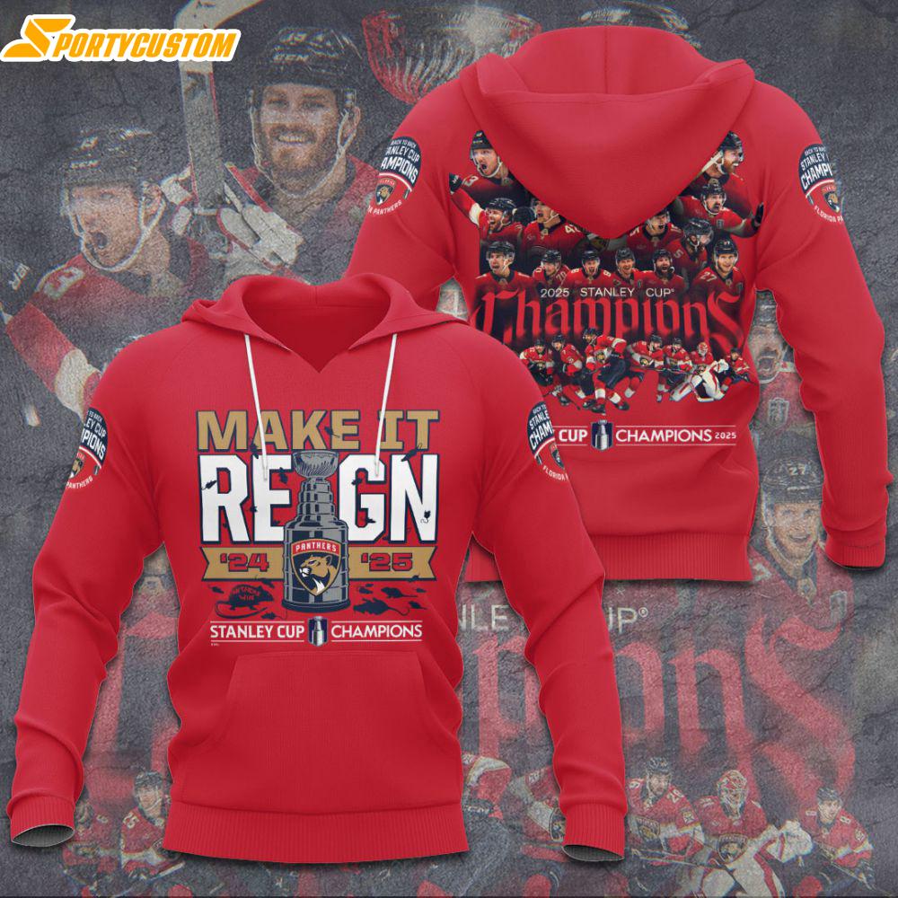 NHL Florida Panthers Eastern Conference Champions Victory 3D Hoodie Shirt