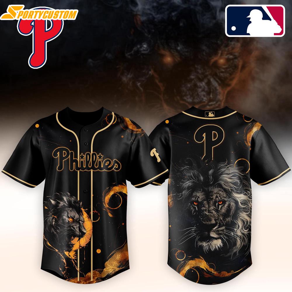 Philadelphia Phillies MLB x Lion Baseball Jersey For Fans
