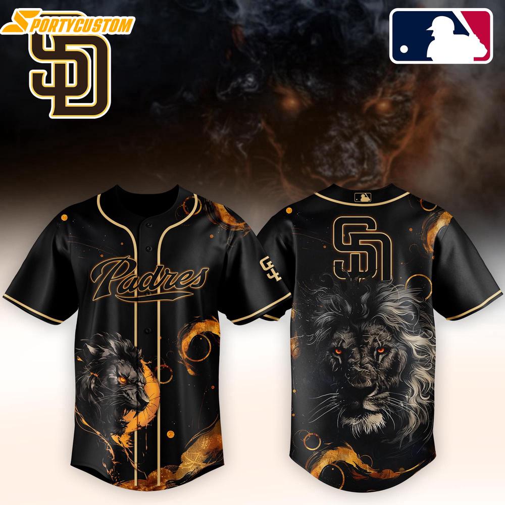 San Diego Padres MLB x Lion Baseball Jersey For Fans
