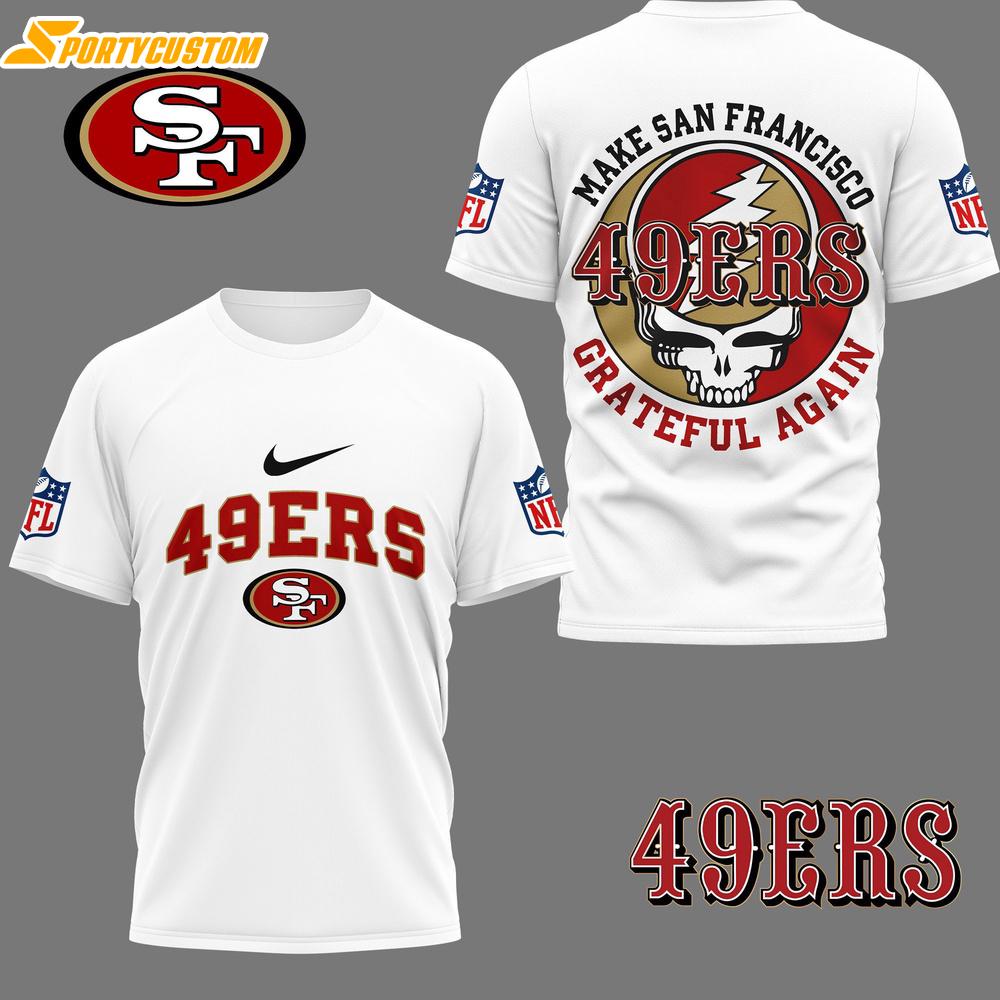 San Francisco 49ers NFL Grateful Game Day 3D Shirt For Fans