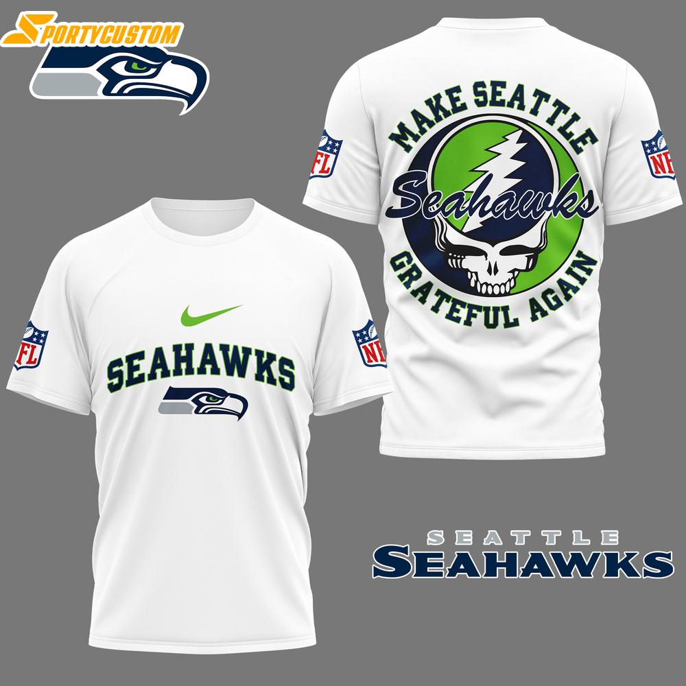 Seattle Seahawks NFL Grateful Game Day 3D Shirt For Fans