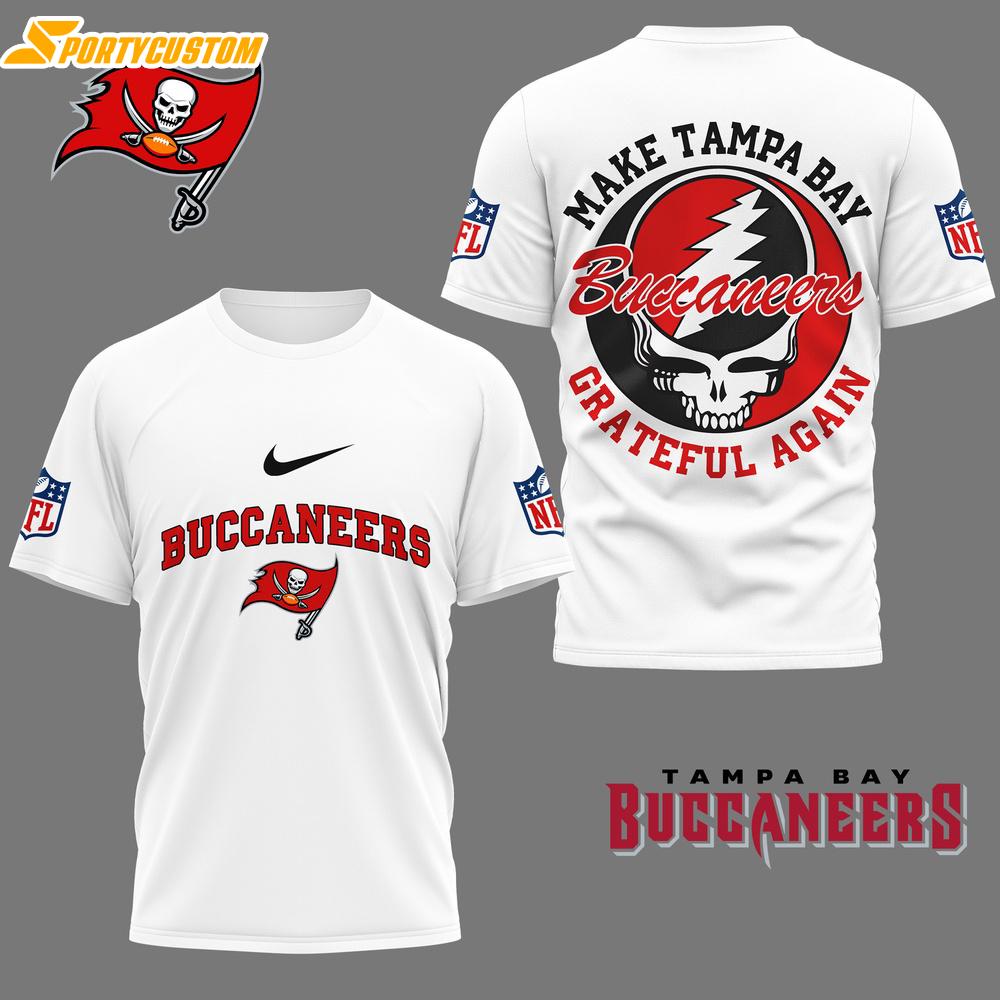 Tampa Bay Buccaneers NFL Grateful Game Day 3D Shirt For Fans
