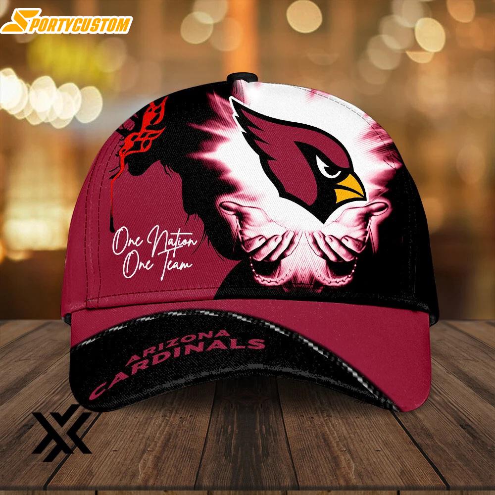 Arizona Cardinals One Nation One Team Classic Baseball Cap For Fans