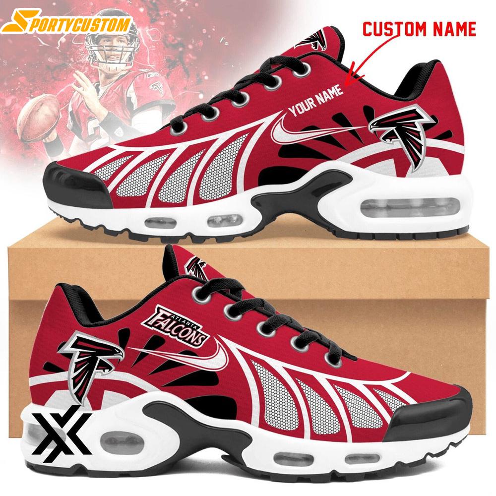 Custom Name Atlanta Falcons Air Max Plus Shoes For Fans