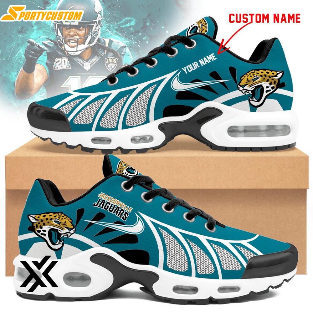 Custom Name Jacksonville Jaguars Air Max Plus Shoes For Fans