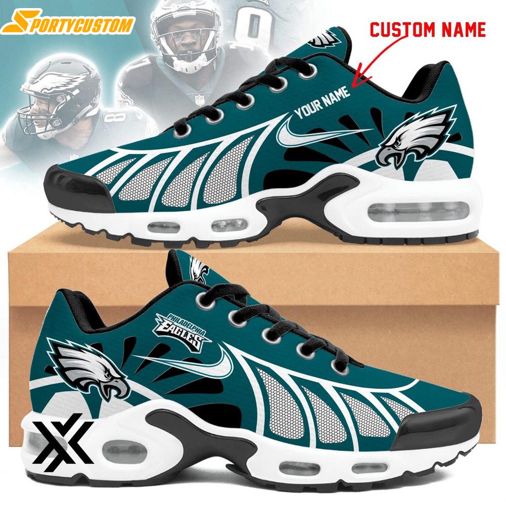Custom Name Philadelphia Eagles Air Max Plus Shoes For Fans