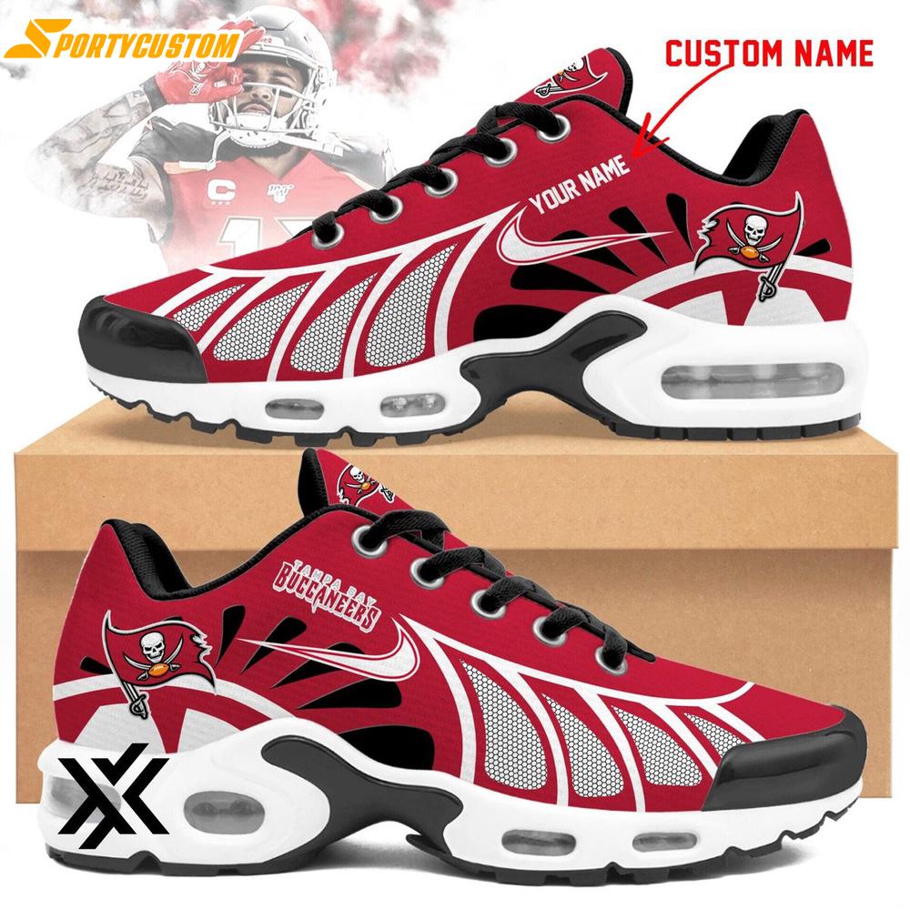 Custom Name Tampa Bay Buccaneers Air Max Plus Shoes For Fans