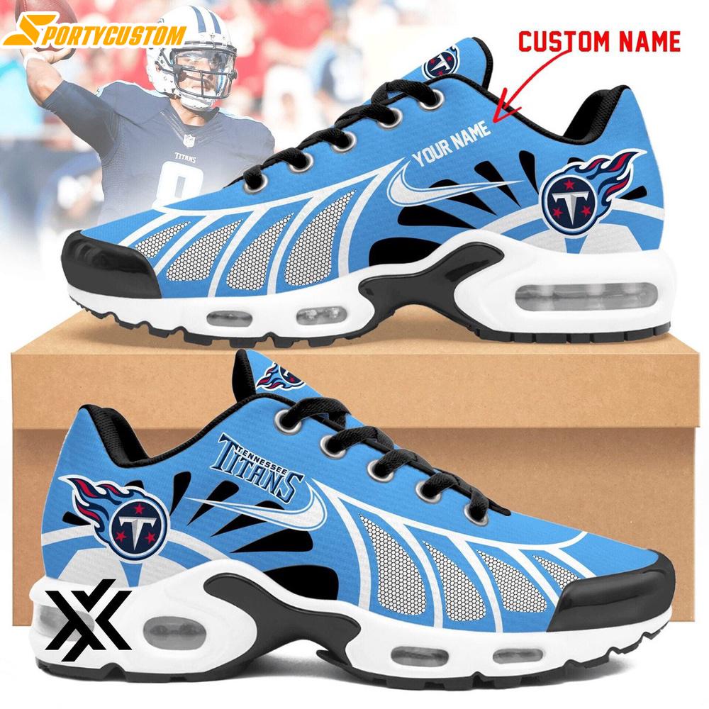 Custom Name Tennessee Titans Air Max Plus Shoes For Fans
