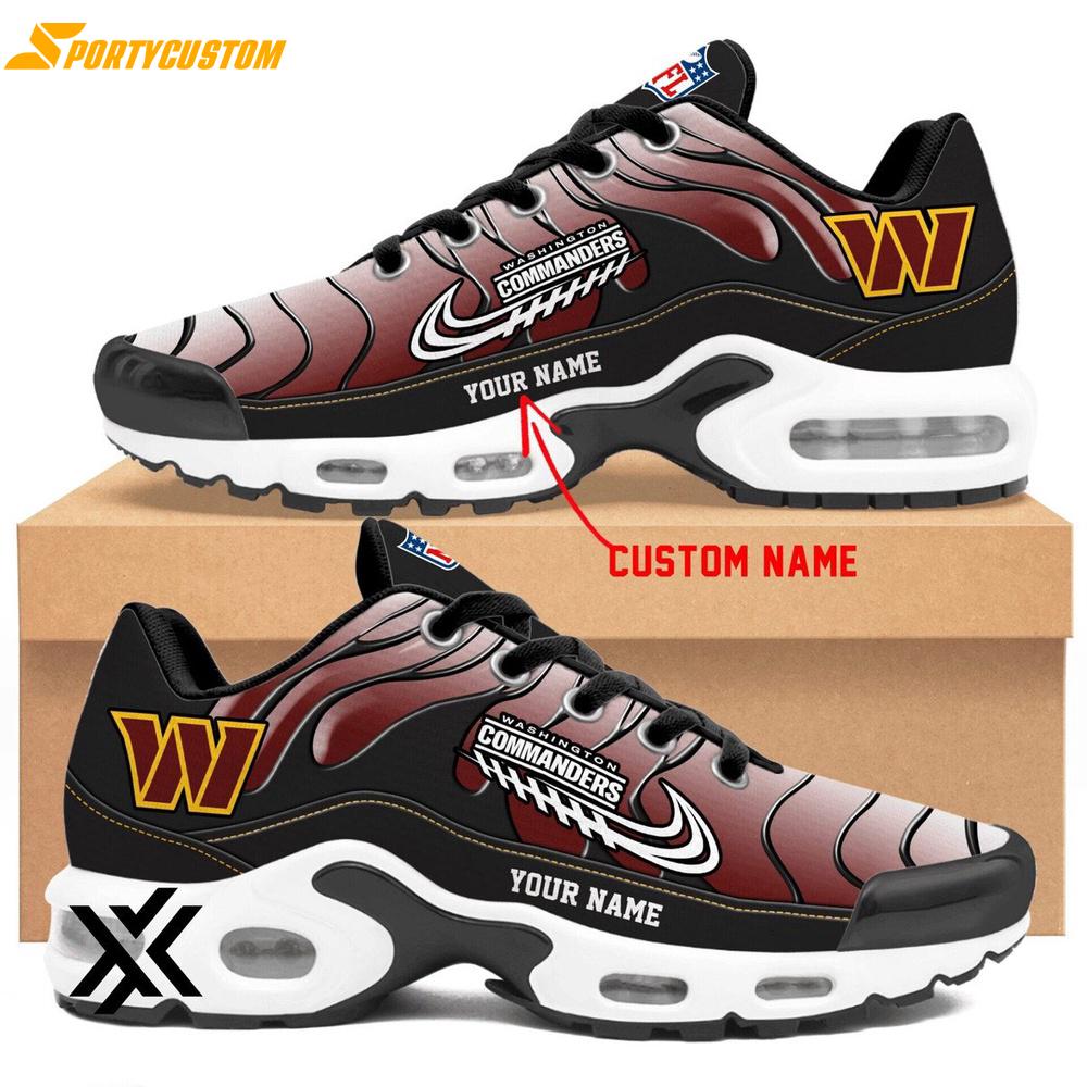 Custom Name Washington Commanders Team Air Max Plus Shoes For Fans