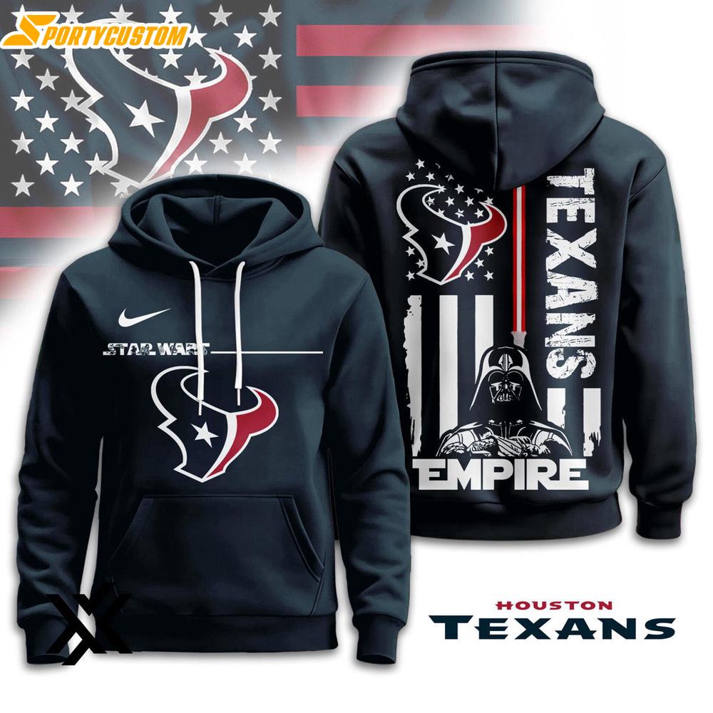Houston Texans NFL Starwars Empire 3D Shirt Gift For Fans