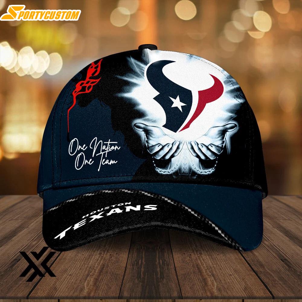 Houston Texans One Nation One Team Classic Baseball Cap For Fans