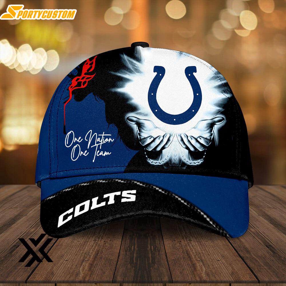 Indianapolis Colts One Nation One Team Classic Baseball Cap For Fans