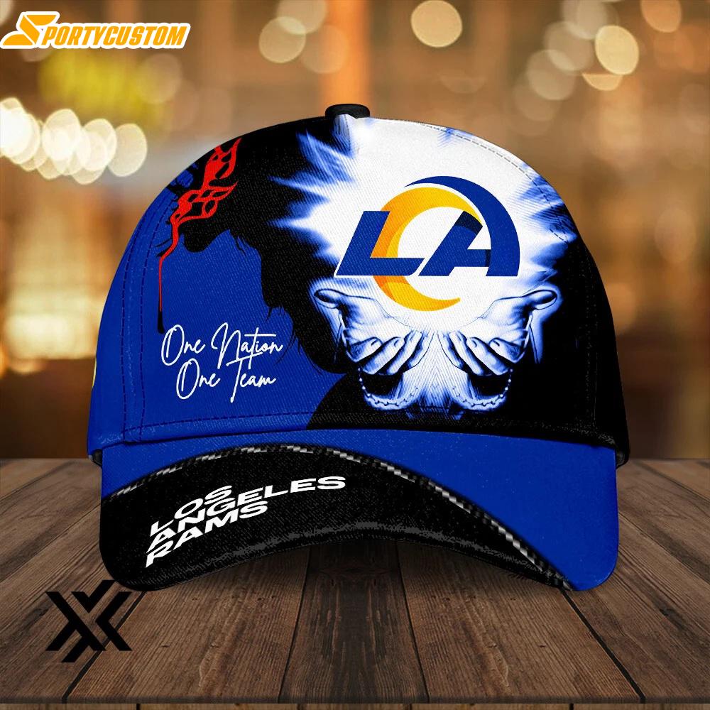 Los Angeles Rams One Nation One Team Classic Baseball Cap For Fans