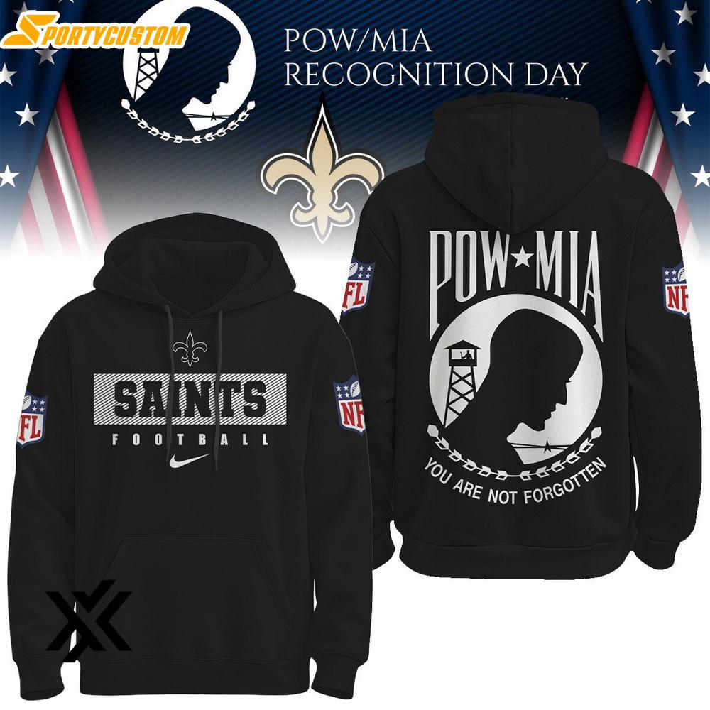 New Orleans Saints NFL Pow Mia 3D Shirt Gift For Fans