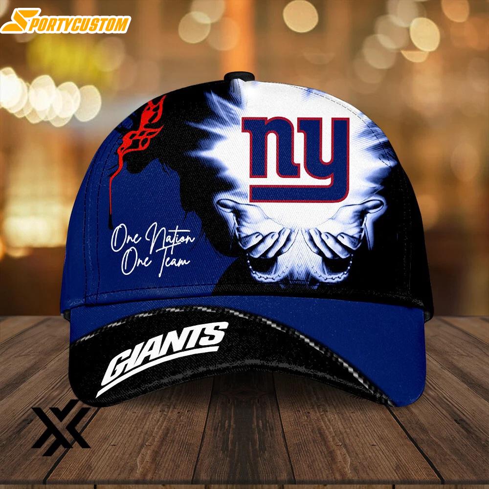New York Giants One Nation One Team Classic Baseball Cap For Fans