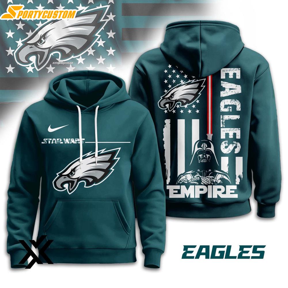 Philadelphia Eagles NFL Starwars Empire 3D Shirt Gift For Fans