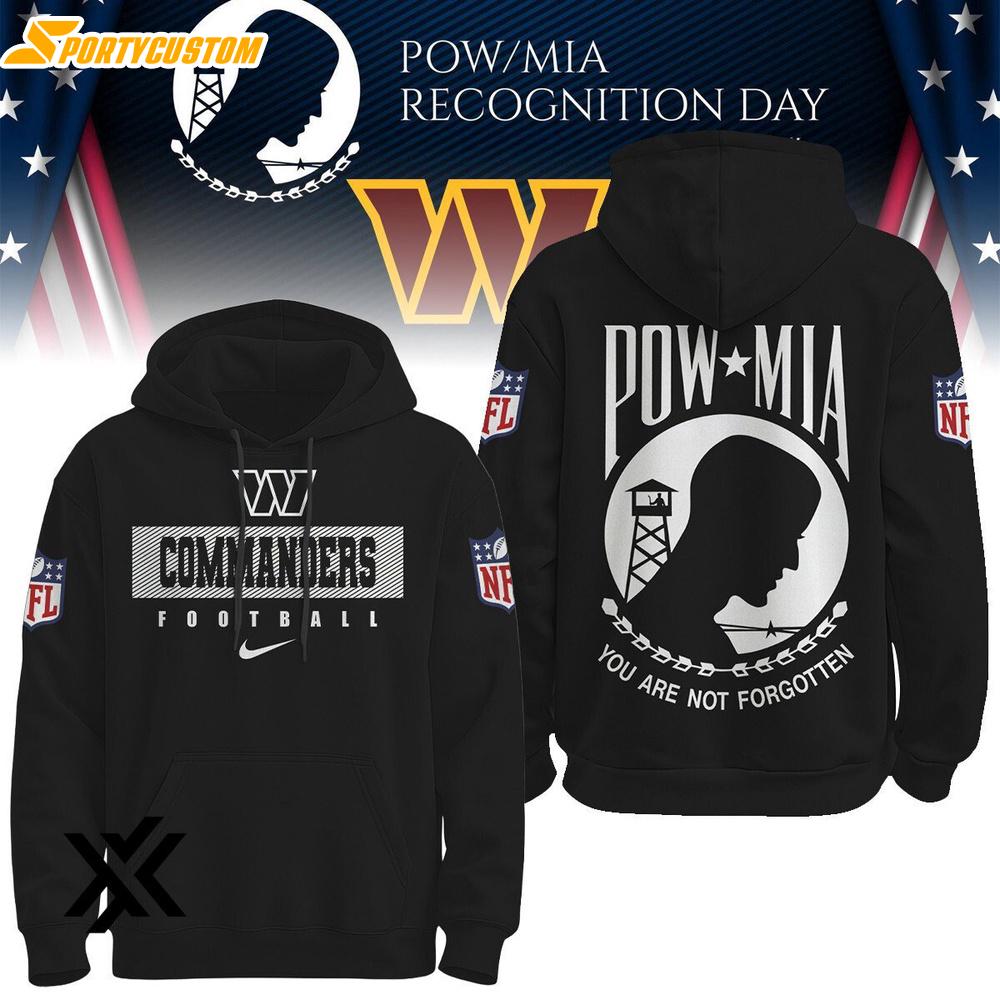 Washington Commanders NFL Pow Mia 3D Shirt Gift For Fans