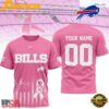 Buffalo Bills NFL Breast Cancer Awareness 2026 Custom All Over Print T Shirt Buffalo Bills 2026 NFL Breast Cancer Awareness Custom 3D Shirt