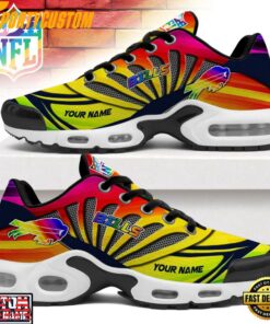 Custom Name Buffalo Bills NFL Pride Month Air Max Plus Shoes For Fans