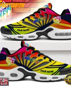 Custom Name Chicago Bears NFL Pride Month Air Max Plus Shoes For Fans