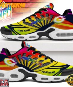 Custom Name Green Bay Packers NFL Pride Month Air Max Plus Shoes For Fans