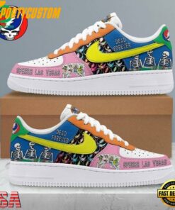 Grateful Dead Sphere Las VeGas Air Force 1 Shoes
