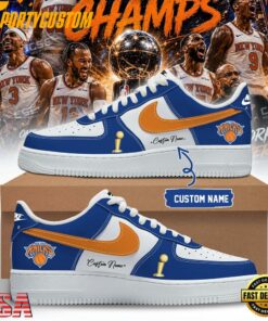 New York Knicks 2026 NBA Finals Champions Air Force 1 Shoes