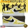 OneRepublic Official Tour 2026 Signature Yellow Air Force 1 Shoes Running Sneakers OneRepublic Official Tour 2026 Signature Yellow Air Force 1 Shoes